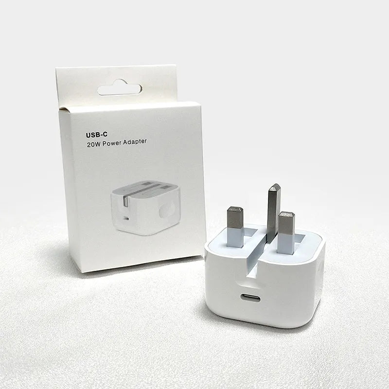 Original Apple 20W 3 Pin USB-C Fast Charging Adapter