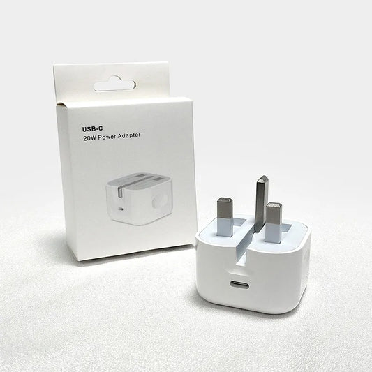 Original Apple 20W 3 Pin USB-C Fast Charging Adapter