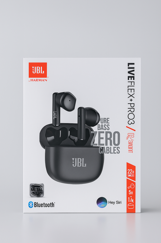 Original JBL Live Flex + Pro 3 Wireless Earbuds Bluetooth Earphones
