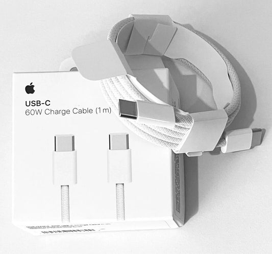 Original USB-C Cable For Apple iPhone 15 Pro Max PD 60W Fast Charging
