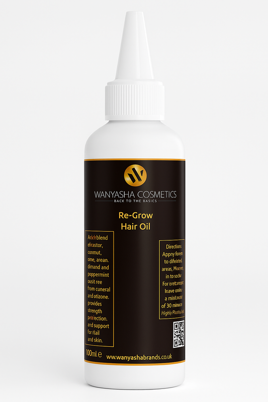 Wanyasha Cosmetics Re-Grow Hair Oil